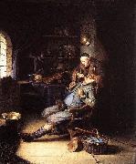 Gerrit Dou The Extraction of Tooth painting